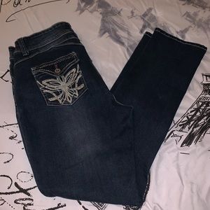 Angels Jeans with lots of back pocket bling!
